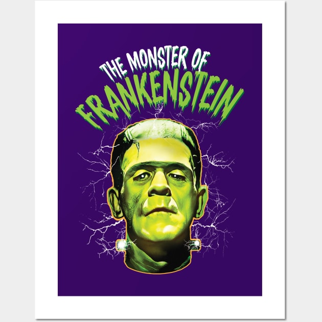 Frankenstein's Monster Design Wall Art by Hotshots